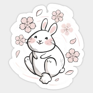 Prosperity Chubby Bunny Sticker